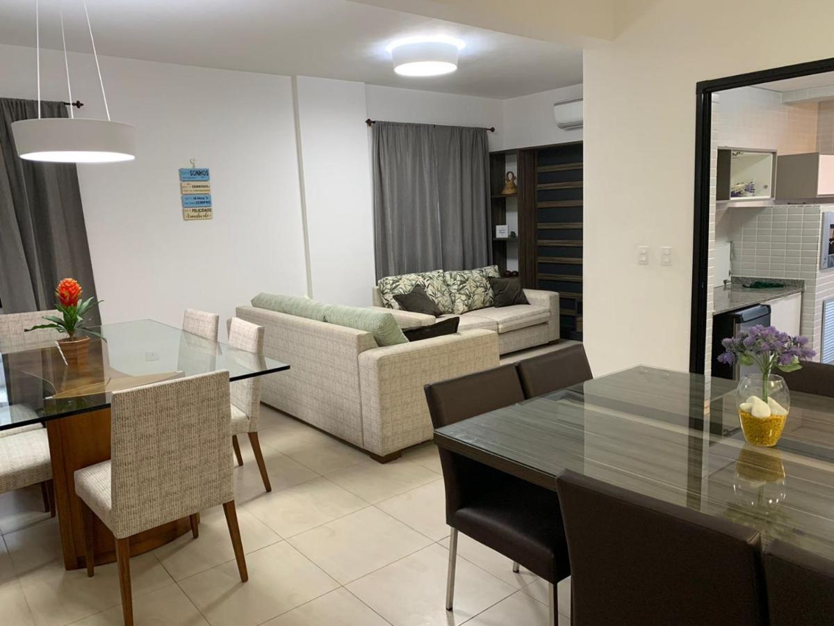 Flat Em Pitangueiras - Sacada Gourmet, 3 Dorms, Limpeza Diaria E Serv De Praia Apartment Guarujá Exterior photo