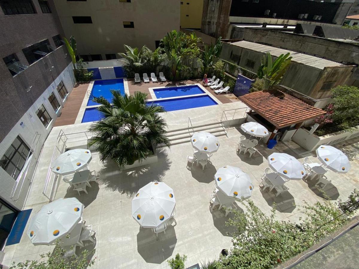 Flat Em Pitangueiras - Sacada Gourmet, 3 Dorms, Limpeza Diaria E Serv De Praia Apartment Guarujá Exterior photo